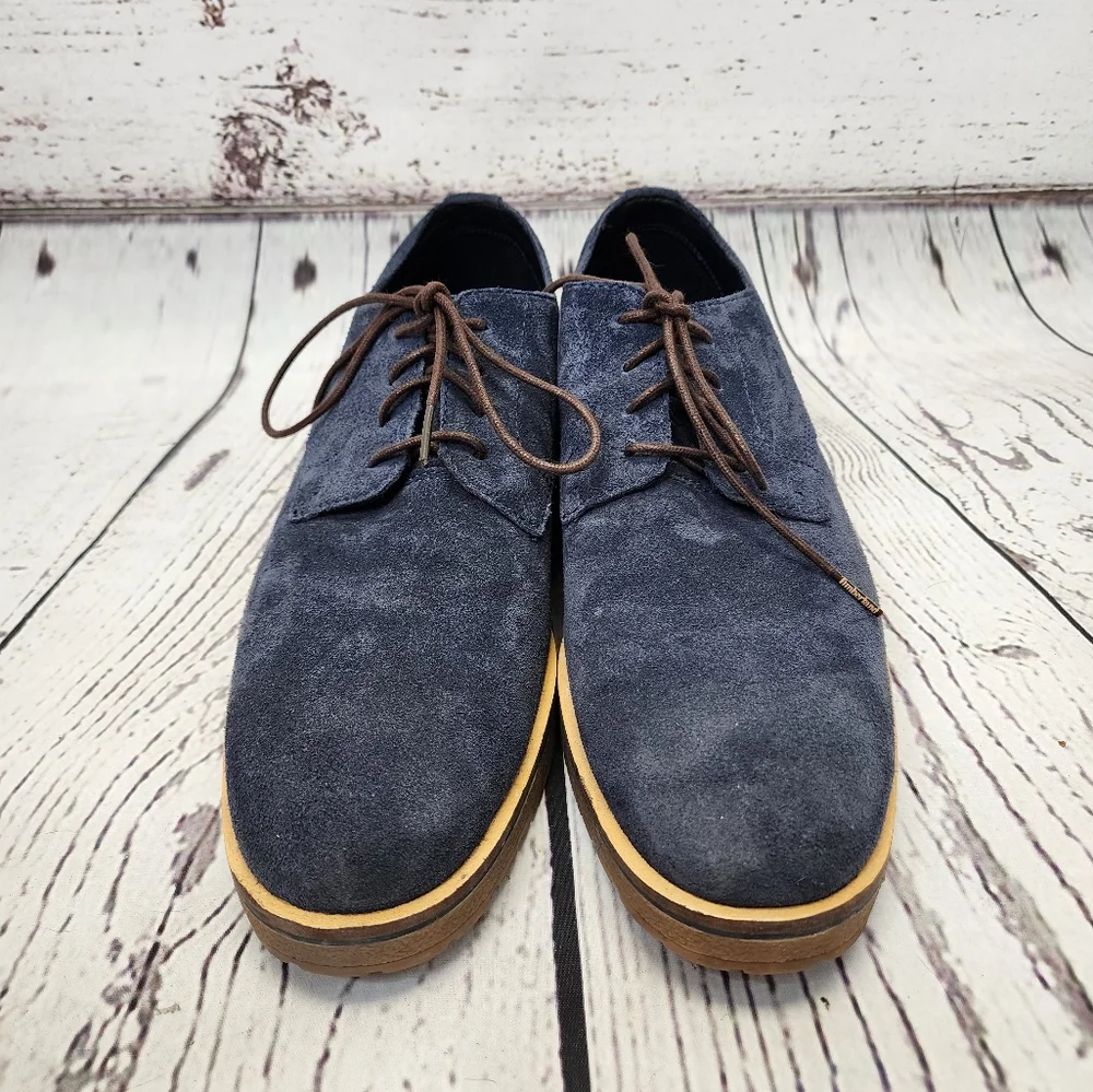 Timberland Blue Suede Leather Oxford‎ Shoes Size 11